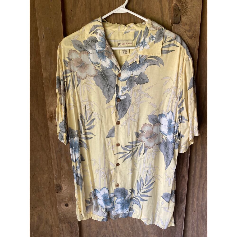 Havana Jack's Cafe Hawaiian Shirt L
